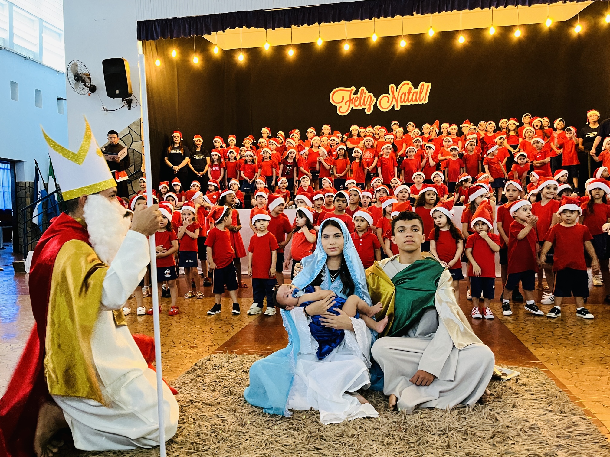 Cantata de Natal com a Educação Infantil e 1º ano A/B - CSCJ