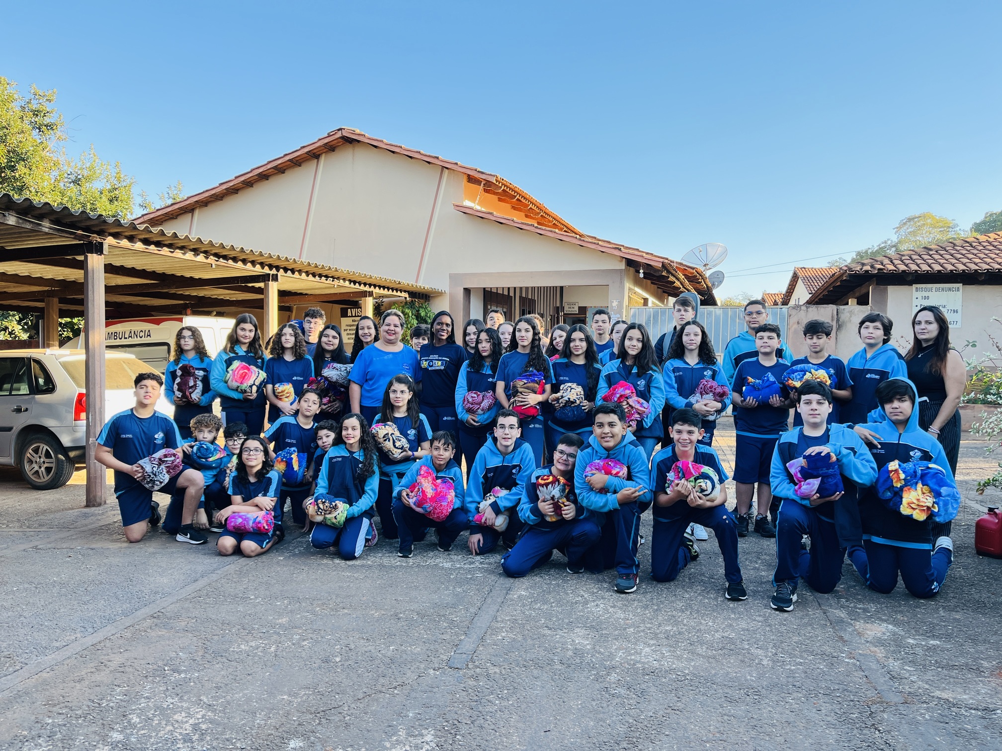 Ação solidária no Asilo São Vicente de Paula – 7º ano – CSCJ