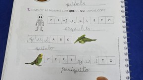 Ortografia 1ºano A - quibebe - CSA